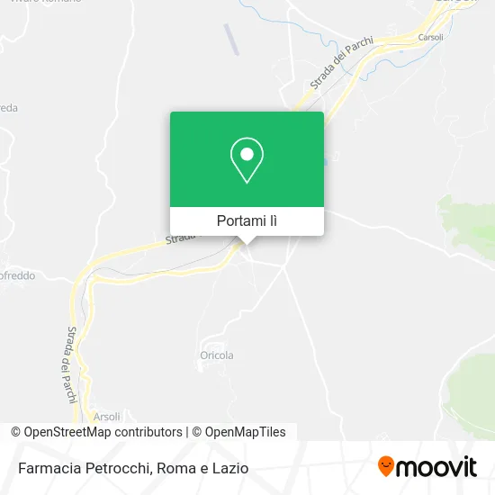 Mappa Farmacia Petrocchi