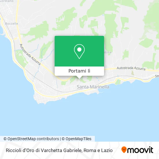 Mappa Riccioli d'Oro di Varchetta Gabriele