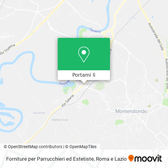 Mappa Forniture per Parrucchieri ed Estetiste