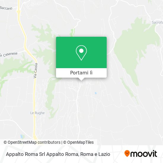 Mappa Appalto Roma Srl Appalto Roma