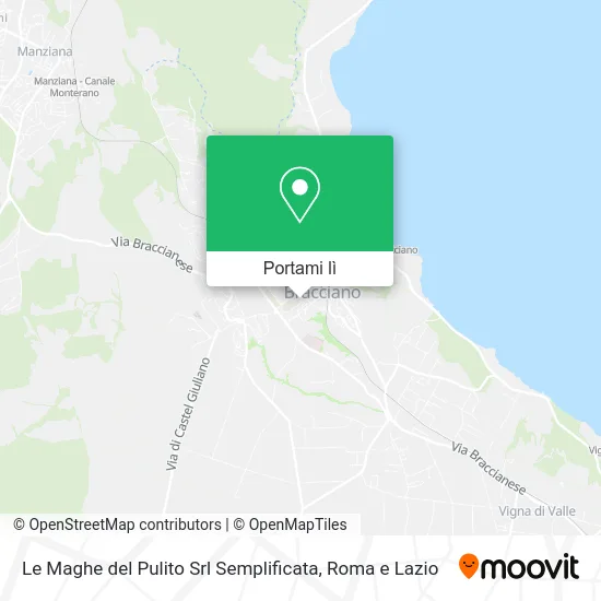 Mappa Le Maghe del Pulito Srl Semplificata