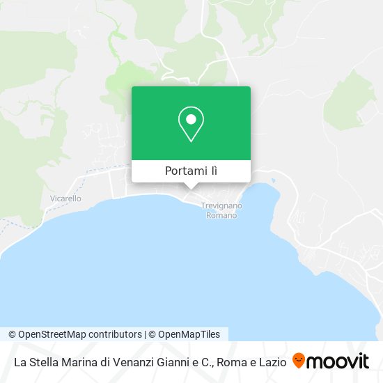 Mappa La Stella Marina di Venanzi Gianni e C.