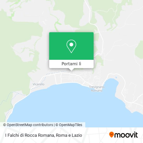 Mappa I Falchi di Rocca Romana