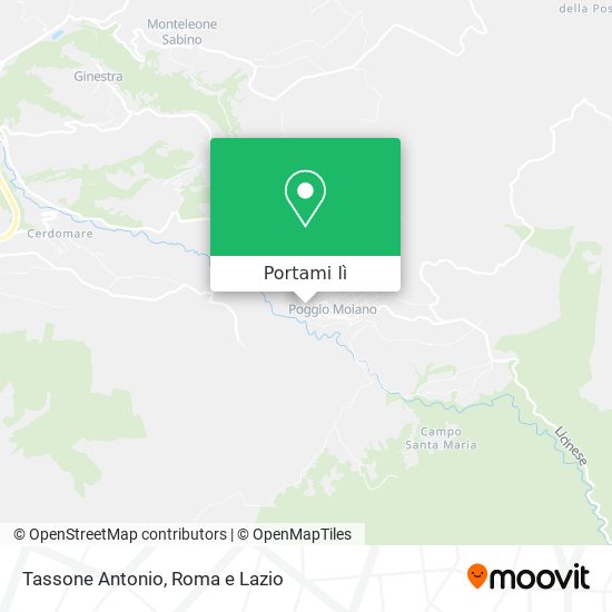 Mappa Tassone Antonio