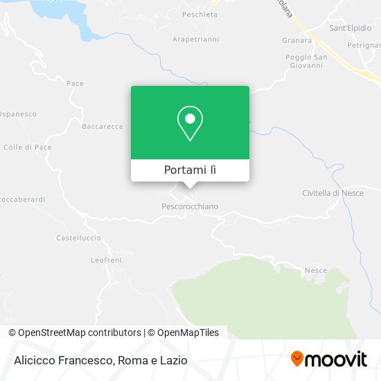 Mappa Alicicco Francesco
