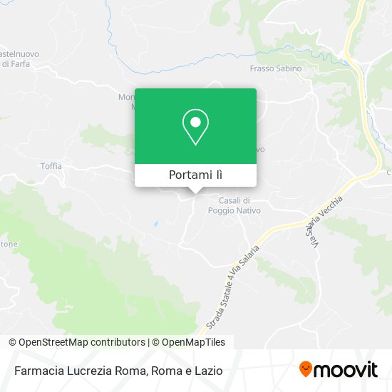 Mappa Farmacia Lucrezia Roma