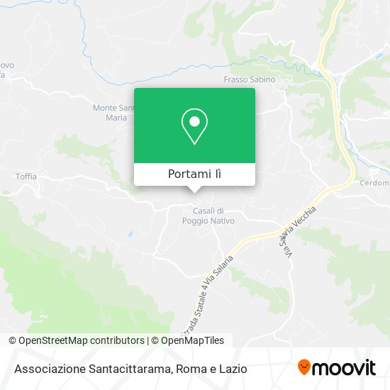 Mappa Associazione Santacittarama