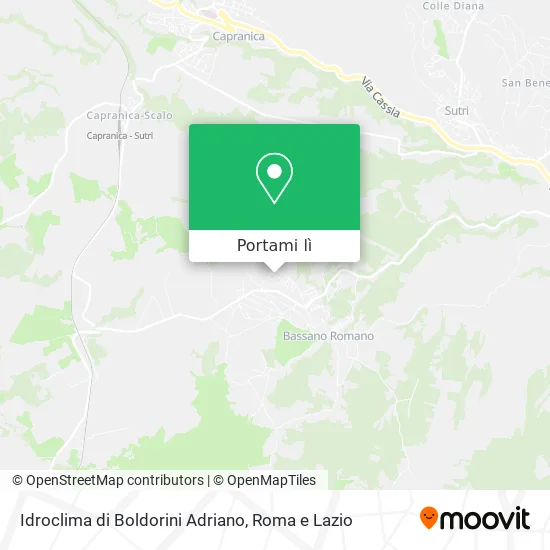 Mappa Idroclima di Boldorini Adriano