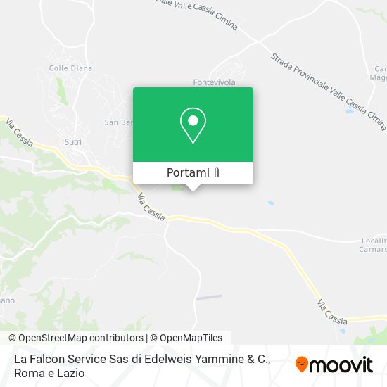 Mappa La Falcon Service Sas di Edelweis Yammine & C.