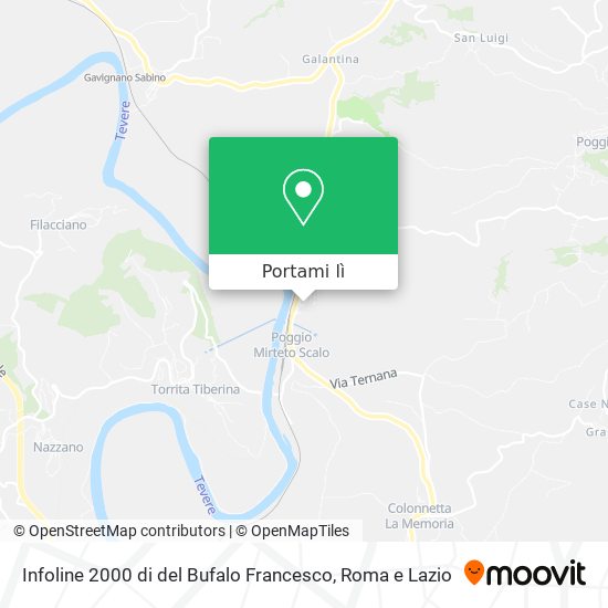 Mappa Infoline 2000 di del Bufalo Francesco