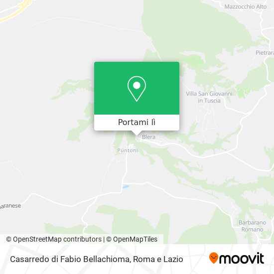 Mappa Casarredo di Fabio Bellachioma