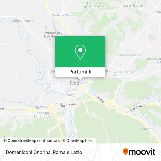 Mappa Domeniconi Onorina