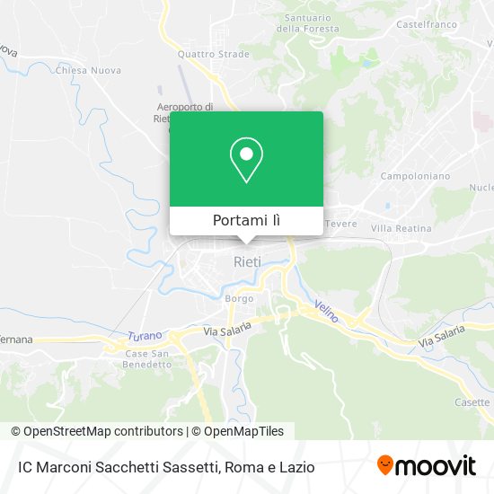 Mappa IC Marconi Sacchetti Sassetti