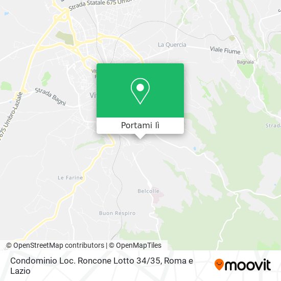 Mappa Condominio Loc. Roncone Lotto 34 / 35