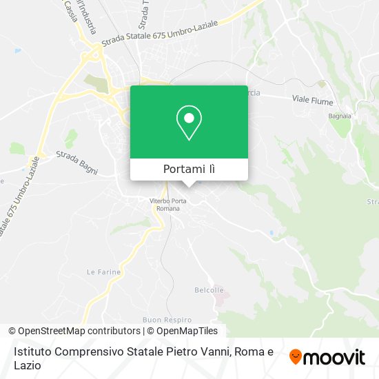 Mappa Istituto Comprensivo Statale Pietro Vanni