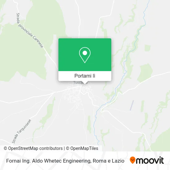 Mappa Fornai Ing. Aldo Whetec Engineering