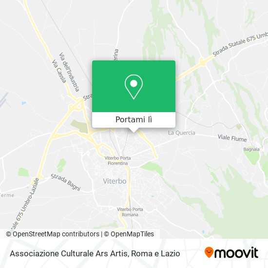 Mappa Associazione Culturale Ars Artis