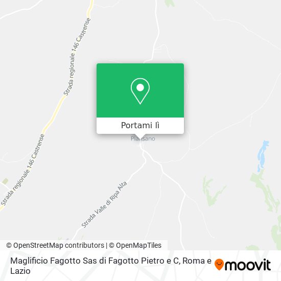 Mappa Maglificio Fagotto Sas di Fagotto Pietro e C