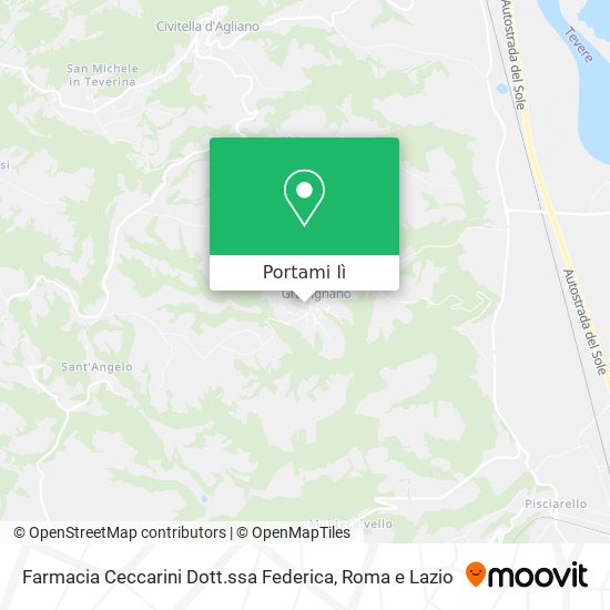 Mappa Farmacia Ceccarini Dott.ssa Federica