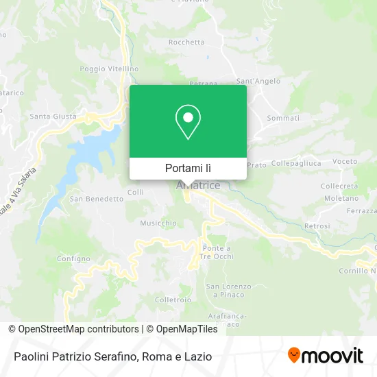 Mappa Paolini Patrizio Serafino