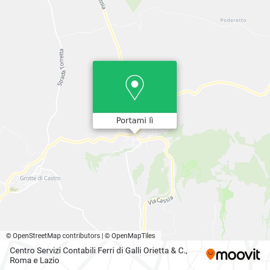 Mappa Centro Servizi Contabili Ferri di Galli Orietta & C.