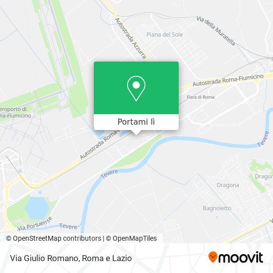 Mappa Via Giulio Romano