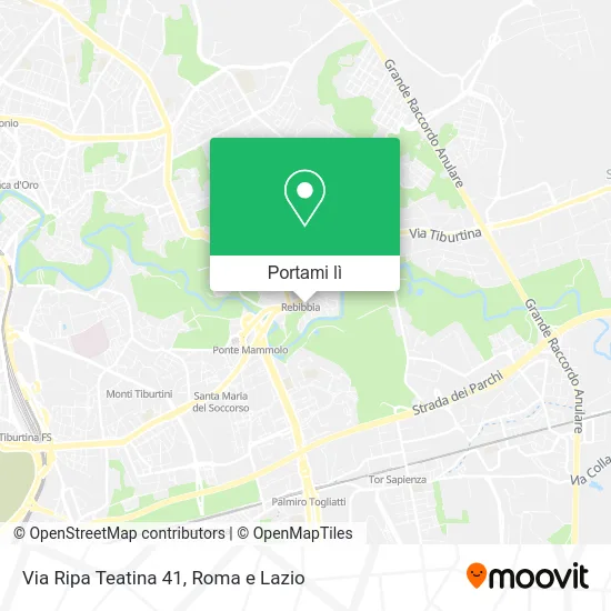 Mappa Via Ripa Teatina 41
