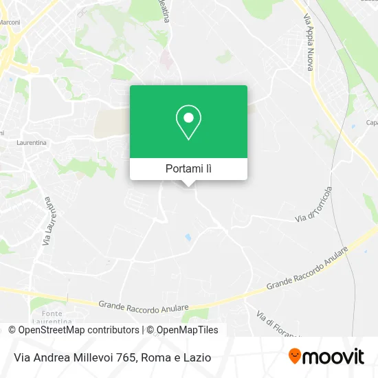 Mappa Via Andrea Millevoi 765