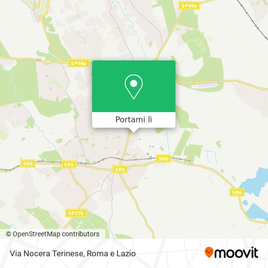 Mappa Via Nocera Terinese