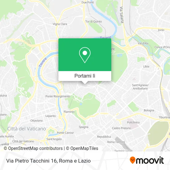 Mappa Via Pietro Tacchini 16