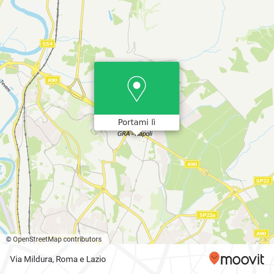 Mappa Via Mildura
