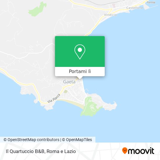 Mappa Il Quartuccio B&B