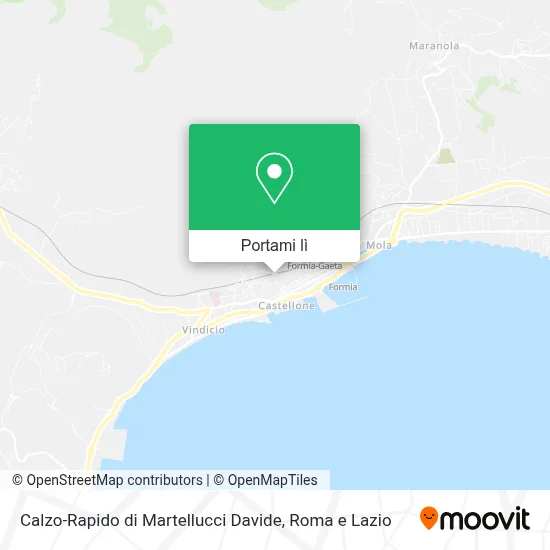 Mappa Calzo-Rapido di Martellucci Davide