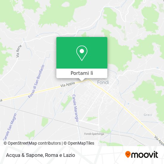 Mappa Acqua & Sapone