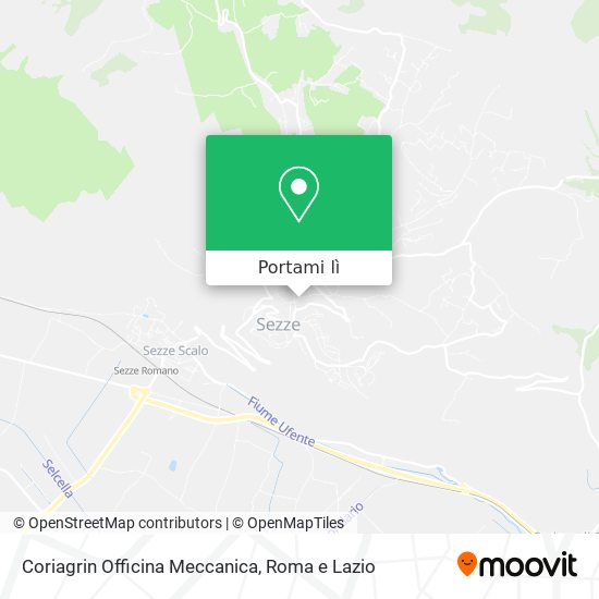 Mappa Coriagrin Officina Meccanica