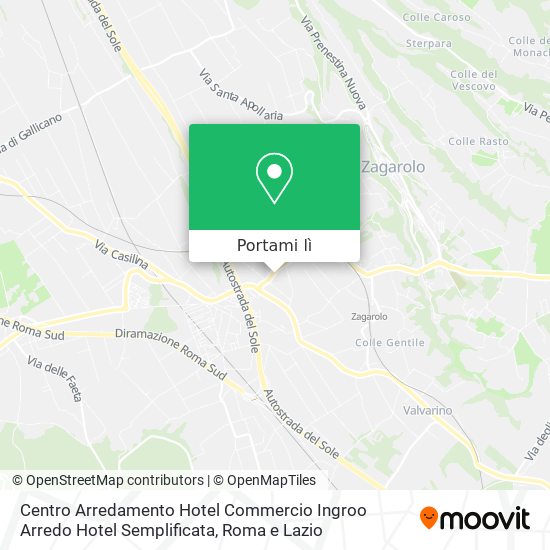 Mappa Centro Arredamento Hotel Commercio Ingroo Arredo Hotel Semplificata