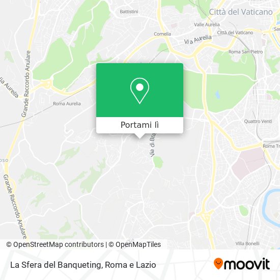 Mappa La Sfera del Banqueting