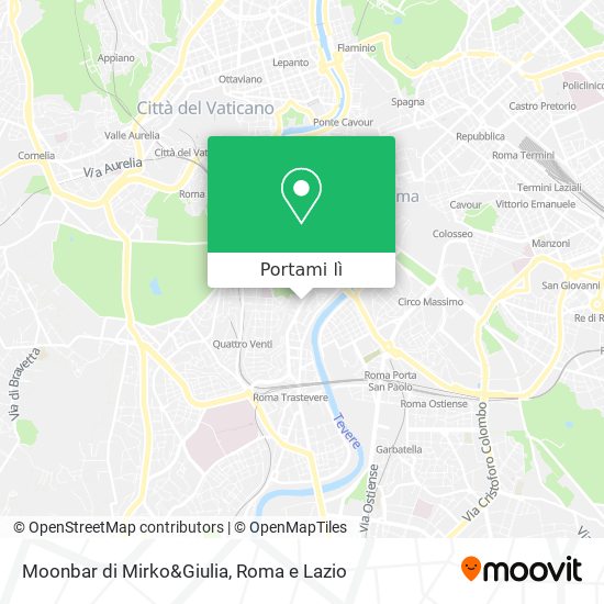 Mappa Moonbar di Mirko&Giulia