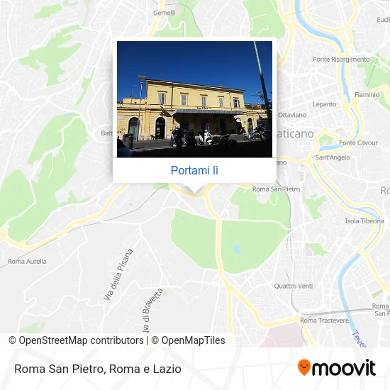 Mappa Roma San Pietro