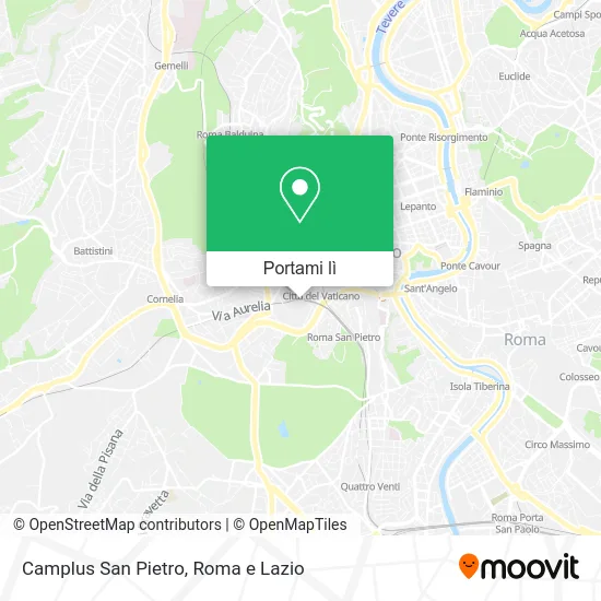 Mappa Camplus San Pietro