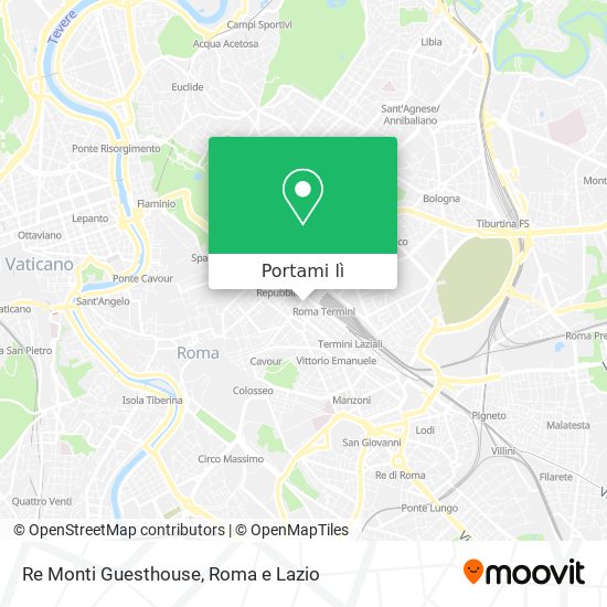 Mappa Re Monti Guesthouse
