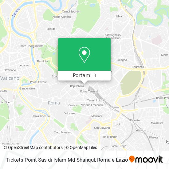 Mappa Tickets Point Sas di Islam Md Shafiqul
