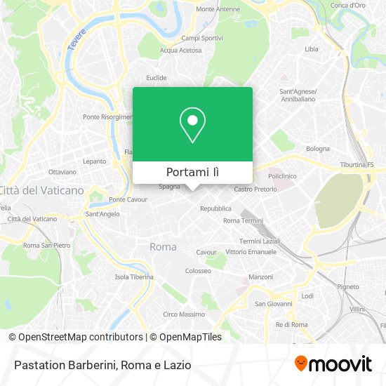 Mappa Pastation Barberini