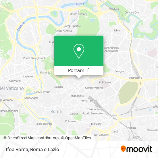 Mappa Ifoa Roma