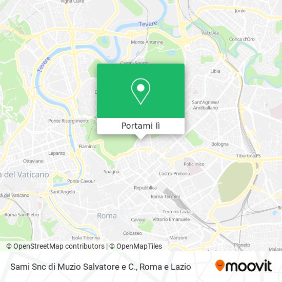 Mappa Sami Snc di Muzio Salvatore e C.