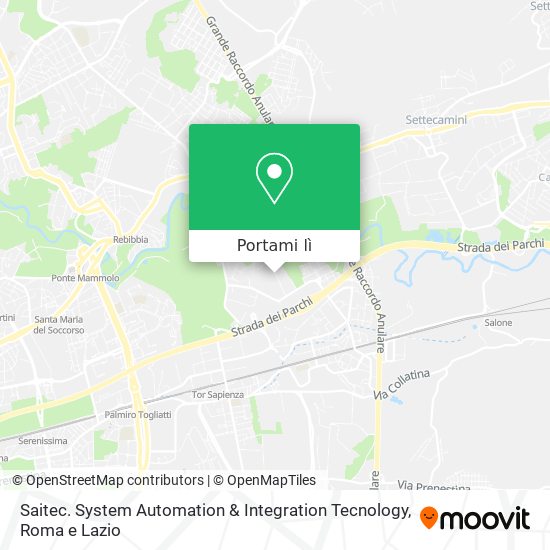 Mappa Saitec. System Automation & Integration Tecnology