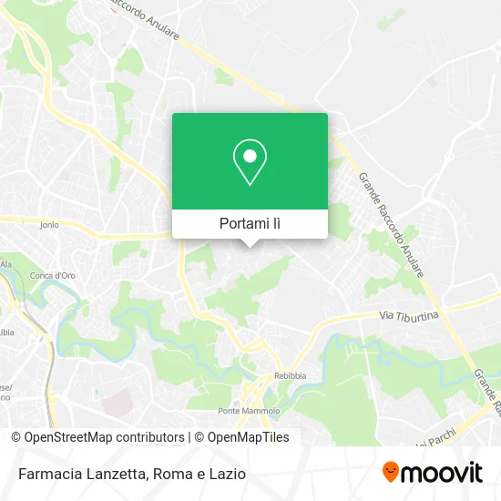 Mappa Farmacia Lanzetta