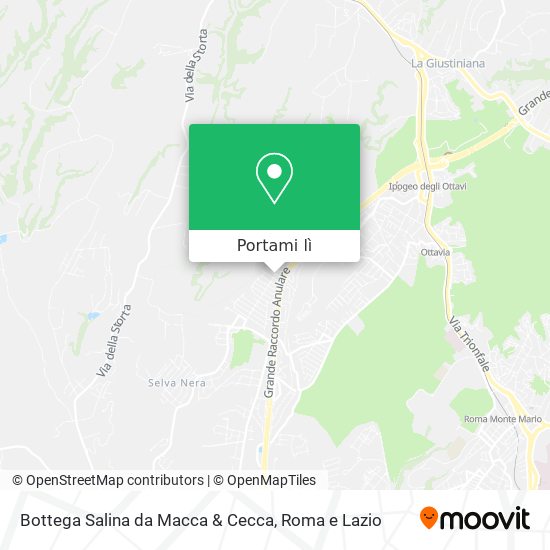 Mappa Bottega Salina da Macca & Cecca