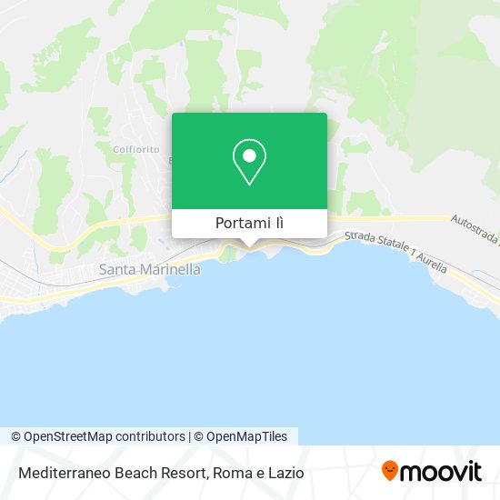 Mappa Mediterraneo Beach Resort