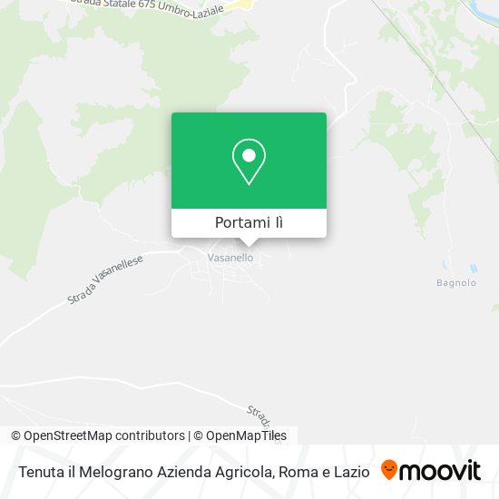 Mappa Tenuta il Melograno Azienda Agricola